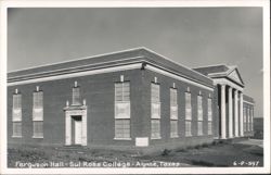Ferguson Hall, Sul Ross College Postcard