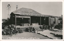 Judge Roy Bean's Law Office, Langtry, Texas Postcard