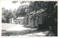 Pioneer Village at Spring Mill State Park Postcard