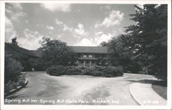 Spring Mill Inn - Spring Mill State Park Postcard