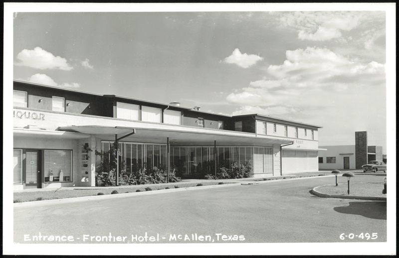Frontier Hotel Entrance McAllen Texas