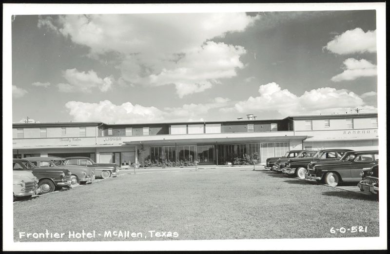 Frontier Hotel, Beauty Salon, Bamboo Room McAllen Texas