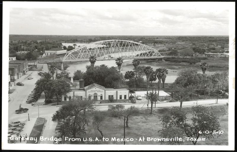 Gateway Bridge from USA to Mexico, Brownsville, Texas