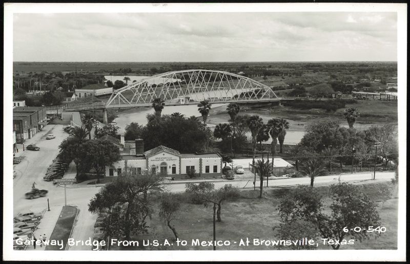 Gateway Bridge From U.S.A. to Mexico Brownsville Texas
