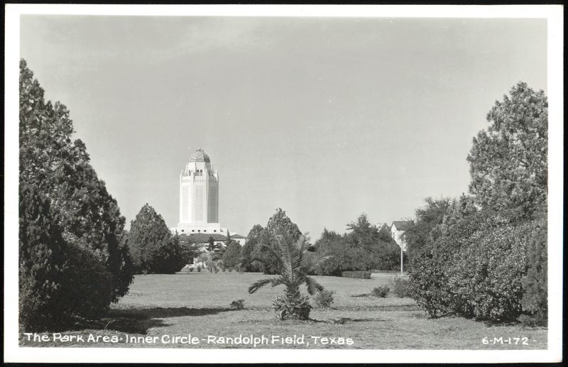 The Park Area - Inner Circle - Randolph Field Randolph Air Force Base Texas