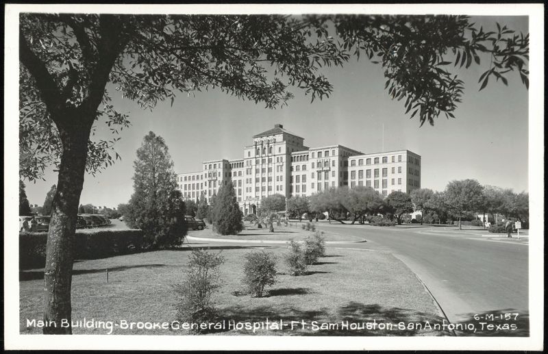 Brooke General Hospital Main Building, Fort Sam Houston San Antonio Texas