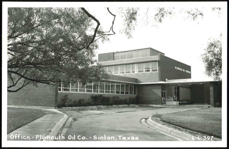 Plymouth Oil Company Office Building Sinton Texas