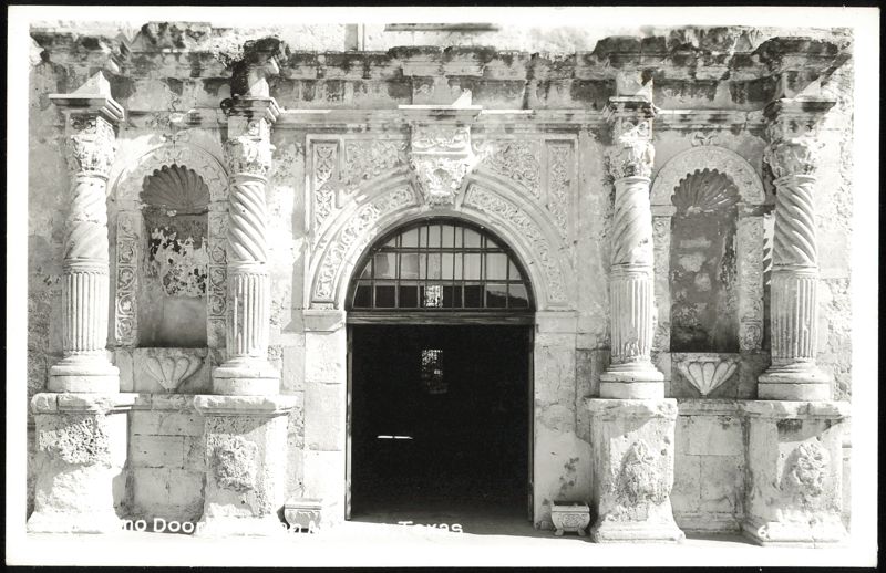 The Alamo Mission Entrance San Antonio Texas