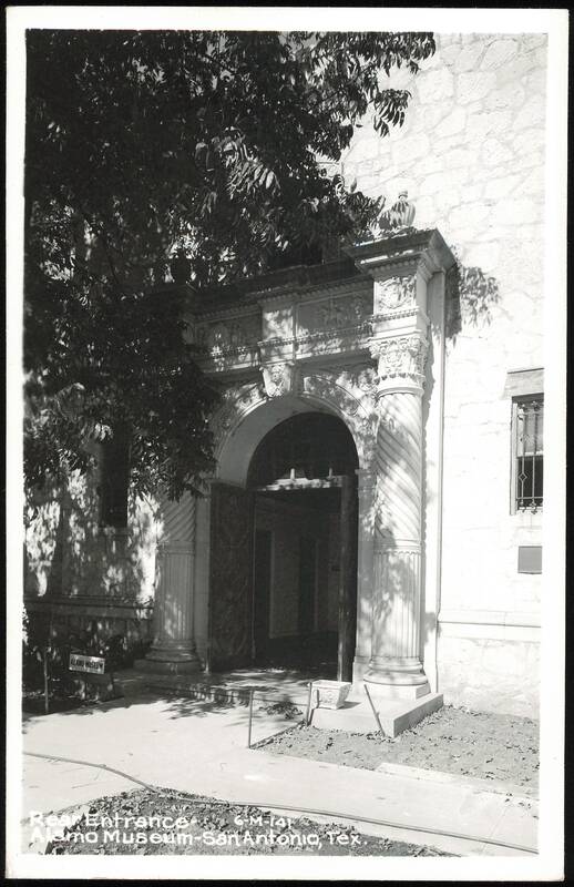 Rear Entrance Alamo Museum San Antonio Texas