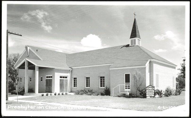 Sinton Presbyterian Church Texas