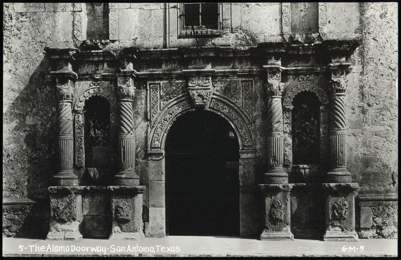 The Alamo Doorway San Antonio Texas