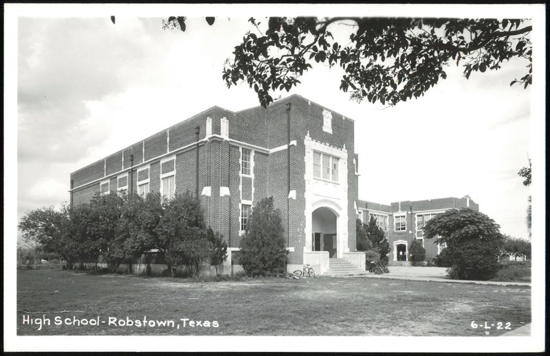 Robstown High School Building Texas
