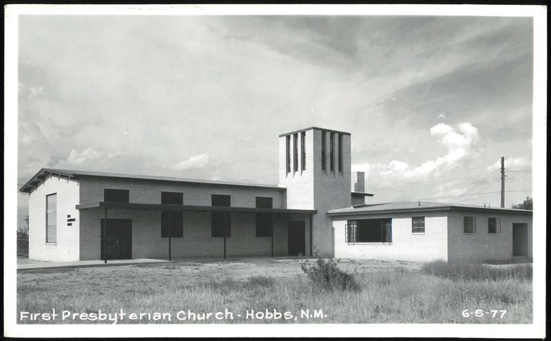 First Presbyterian Church building Hobbs New Mexico