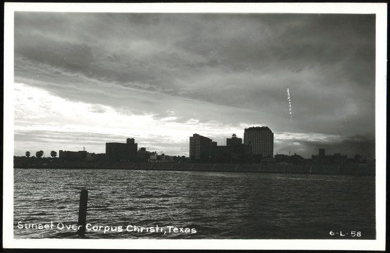 Sunset Over Corpus Christi, Texas