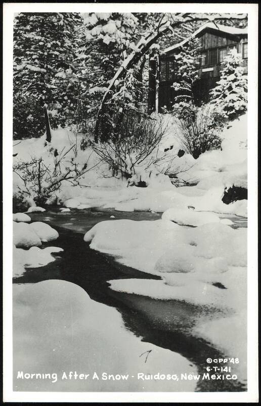 Morning After A Snow Ruidoso New Mexico