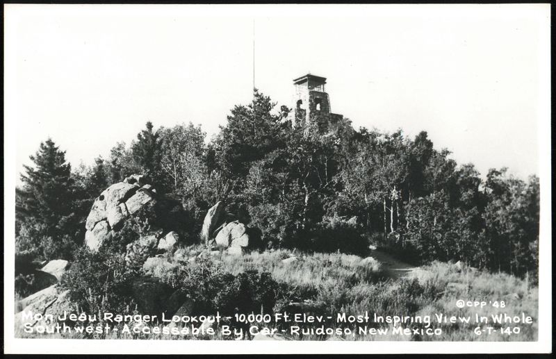 Mon Jeau Ranger Lookout - 10,000 Ft. Elev. - Most Inspiring View In Whole Southwest Ruidoso New Mexico