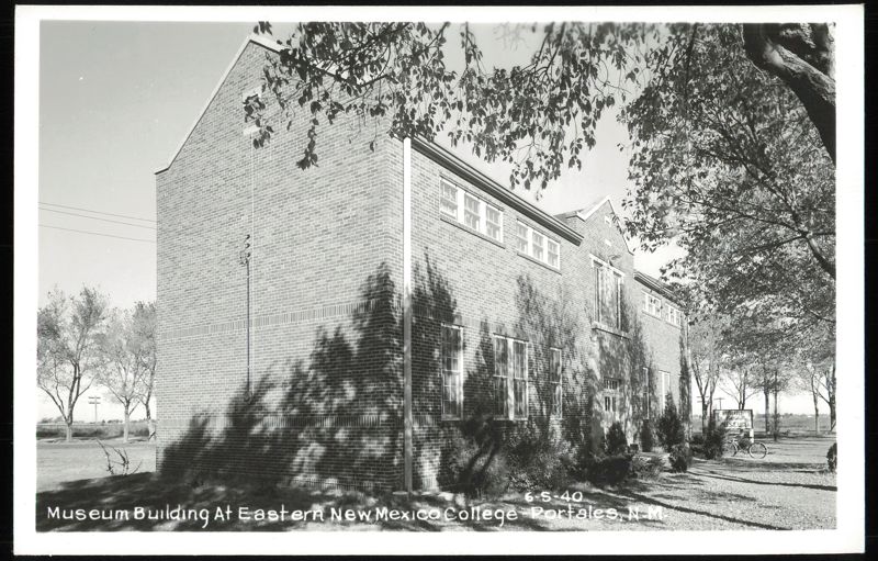 Museum Building at Eastern New Mexico College, Portales, NM, 1940