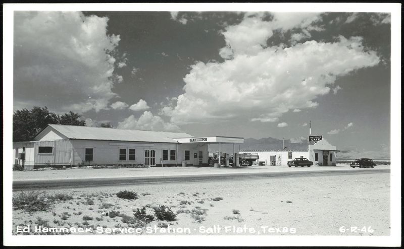 Ed Hammack Service Station & Salt Flats Cafe Texas