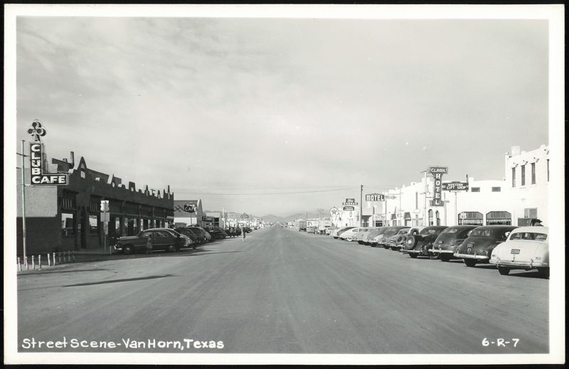 Street Scene, Van Horn, Texas