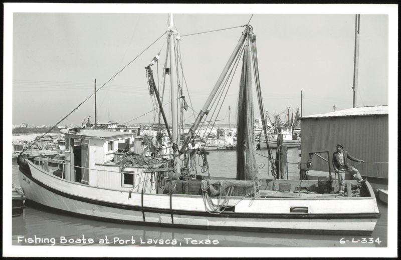 Fishing Boats at Port Lavaca, Texas