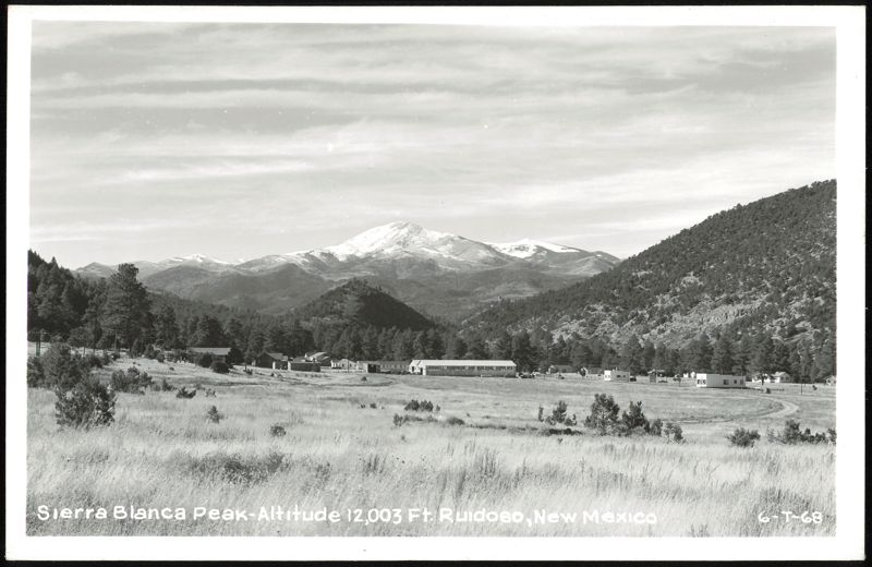 Sierra Blanca Peak - Altitude 12,003 Ft., Ruidoso, New Mexico
