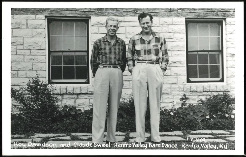 Roy Davidson and Claude Sweet - Renfro Valley Barn Dance Kentucky