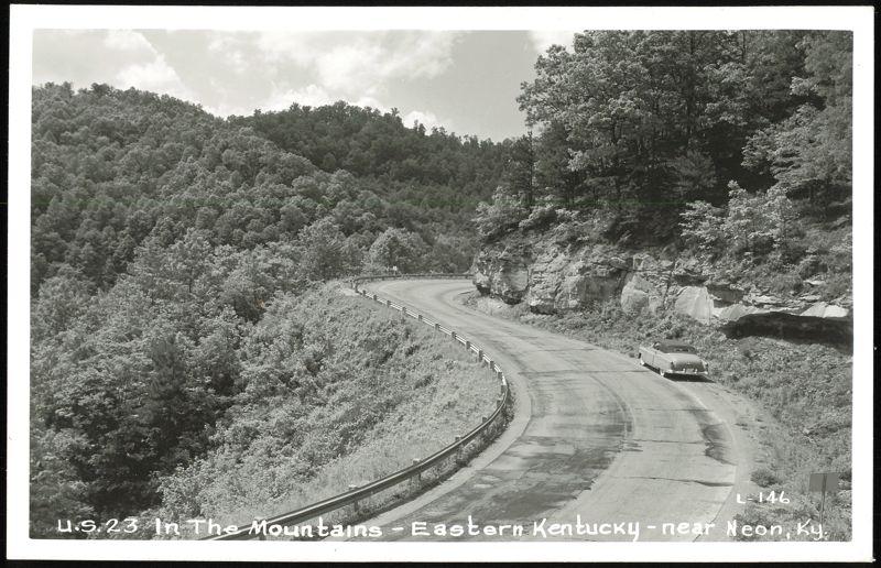 U.S. 23 In The Mountains - Eastern Kentucky - near Neon, Ky.