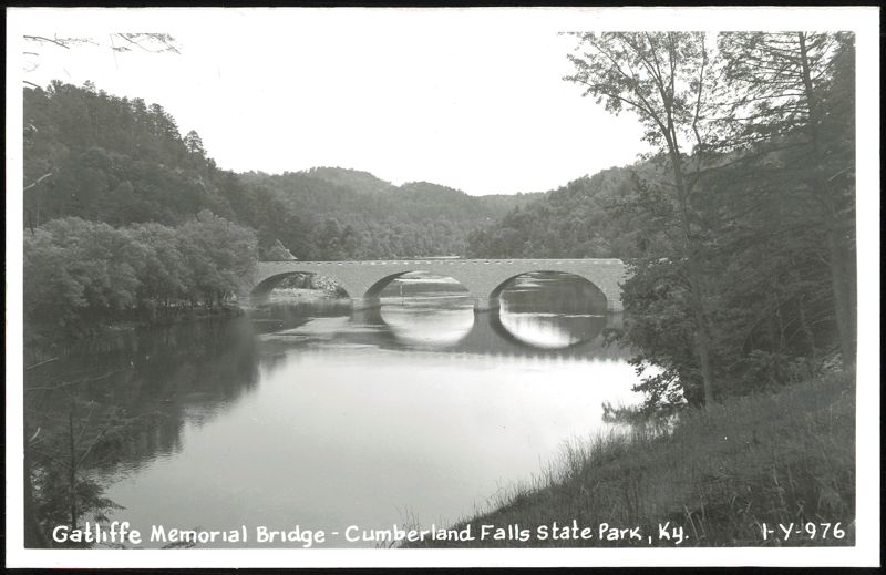 Gatliffe Memorial Bridge - Cumberland Falls State Park Williamsburg Kentucky