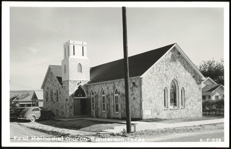 First Methodist Church, Sanderson, Texas