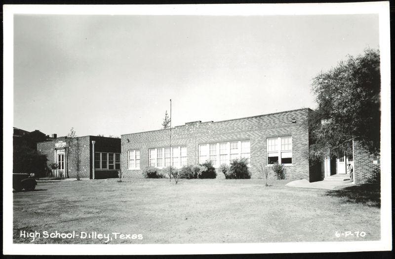 High School Building, Dilley, TX Texas