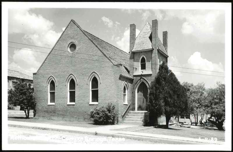 Methodist Church, Carrizo Springs Texas