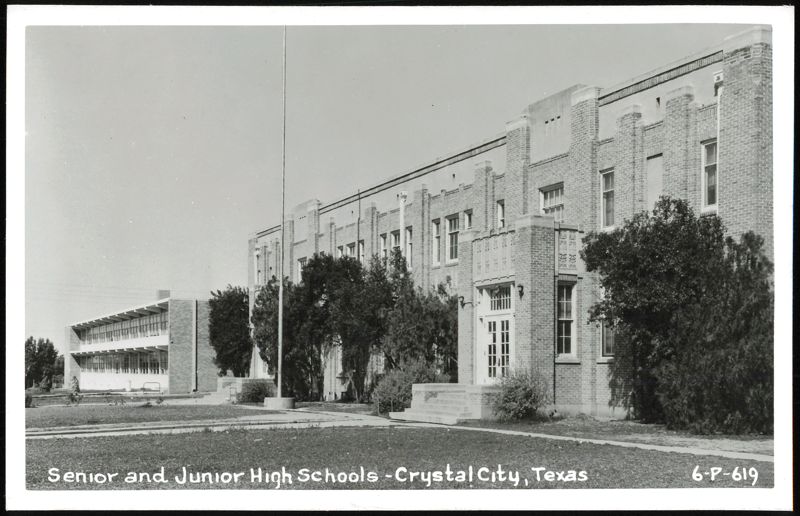 Senior and Junior High Schools Crystal City Texas