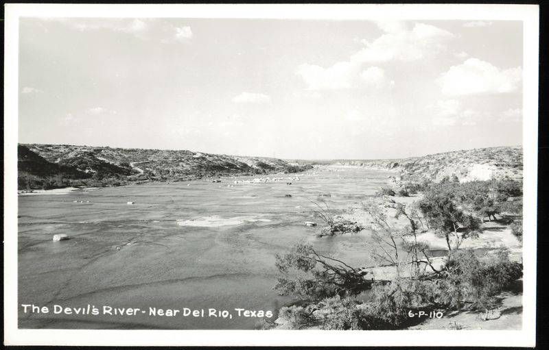 The Devil's River - Near Del Rio Texas