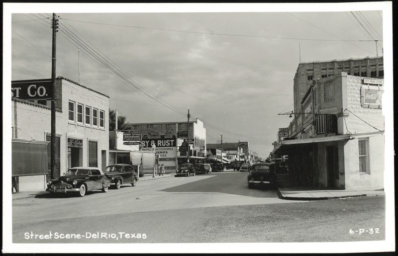 Street Scene, Del Rio, Texas