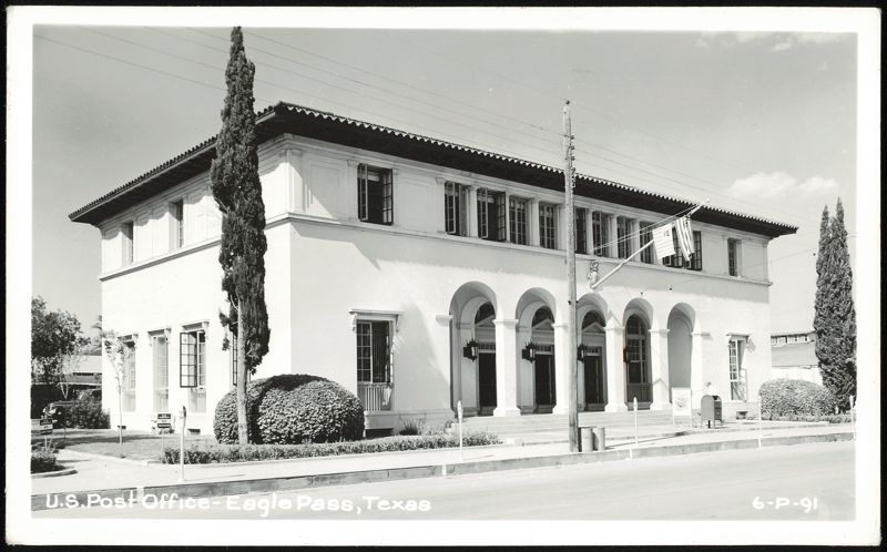 U.S. Post Office building Eagle Pass Texas