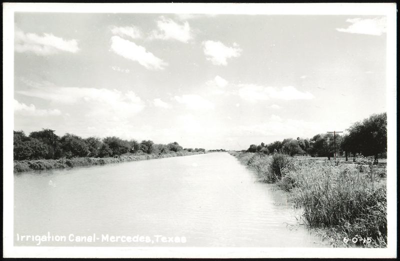 Irrigation Canal Mercedes Texas