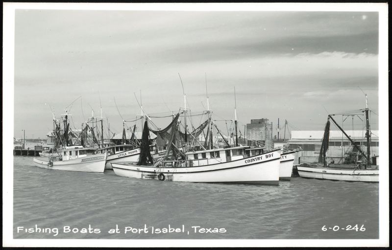 Fishing Boats at Port Isabel, Texas