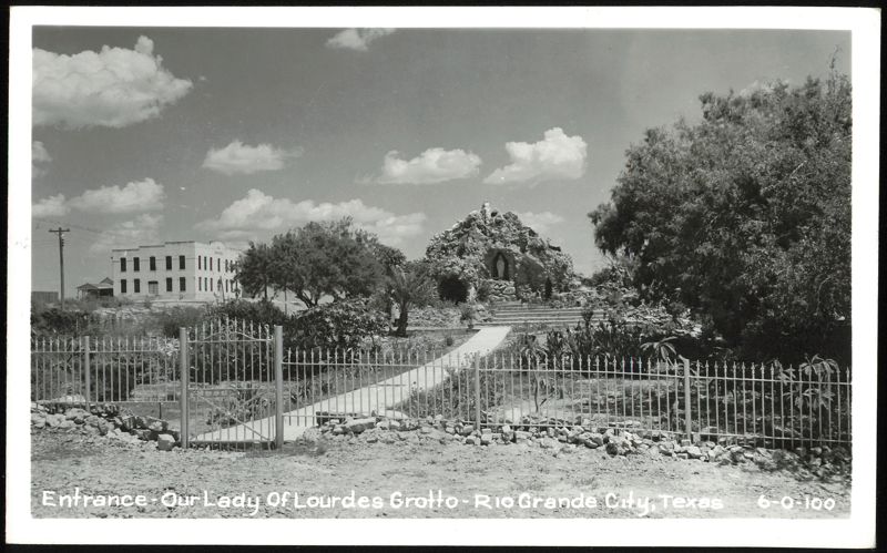 Entrance - Our Lady Of Lourdes Grotto Rio Grande City Texas