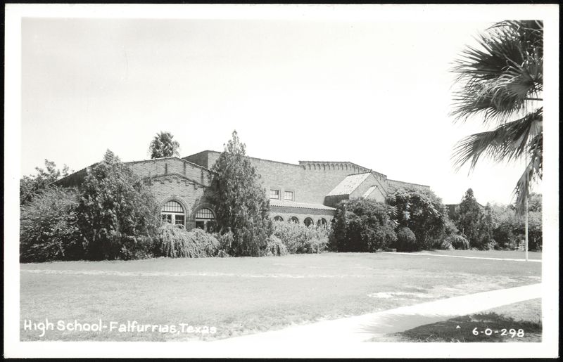 High School Building Falfurrias Texas