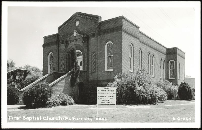 First Baptist Church, Falfurrias Texas