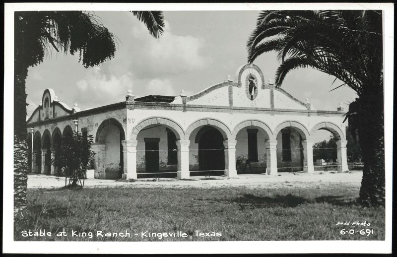 Stable at King Ranch Kingsville Texas