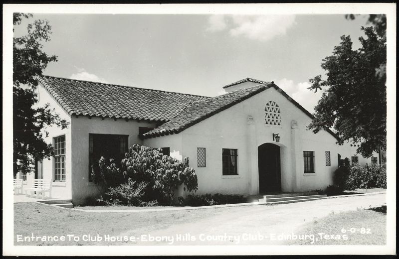 Entrance To Club House - Ebony Hills Country Club Edinburg Texas