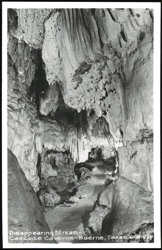 Disappearing Stream - Cascade Caverns Boerne Texas
