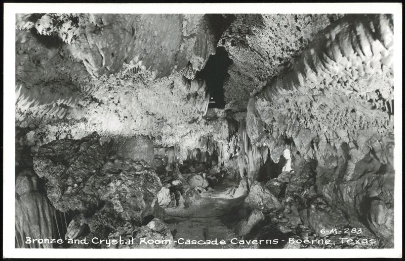 Bronze and Crystal Room - Cascade Caverns Boerne Texas