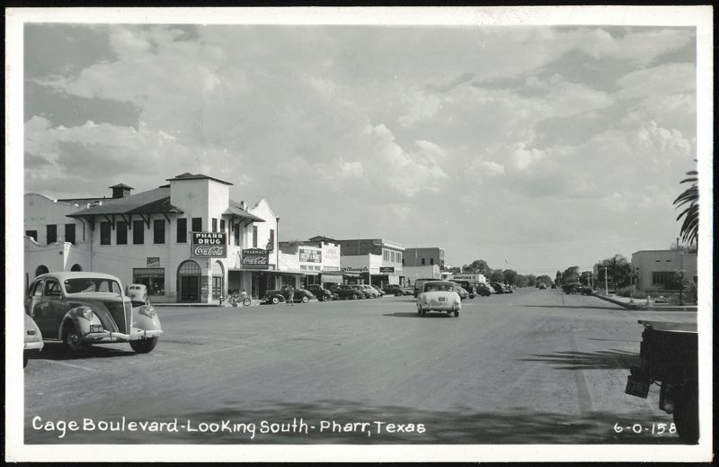 Cage Boulevard Looking South Pharr Texas