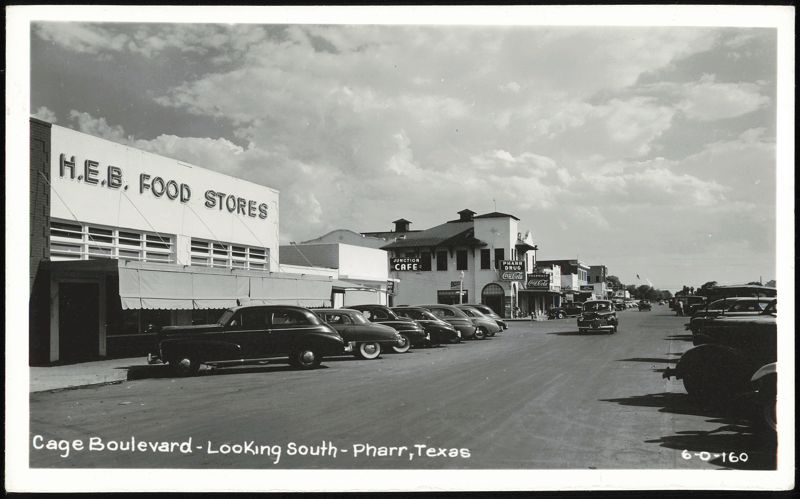 Cage Boulevard - Looking South Pharr Texas