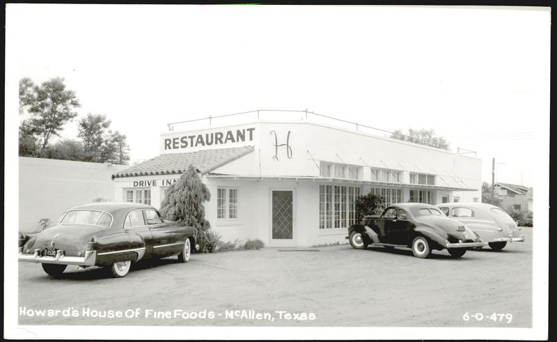 Howard's House Of Fine Foods Restaurant with Cars McAllen Texas