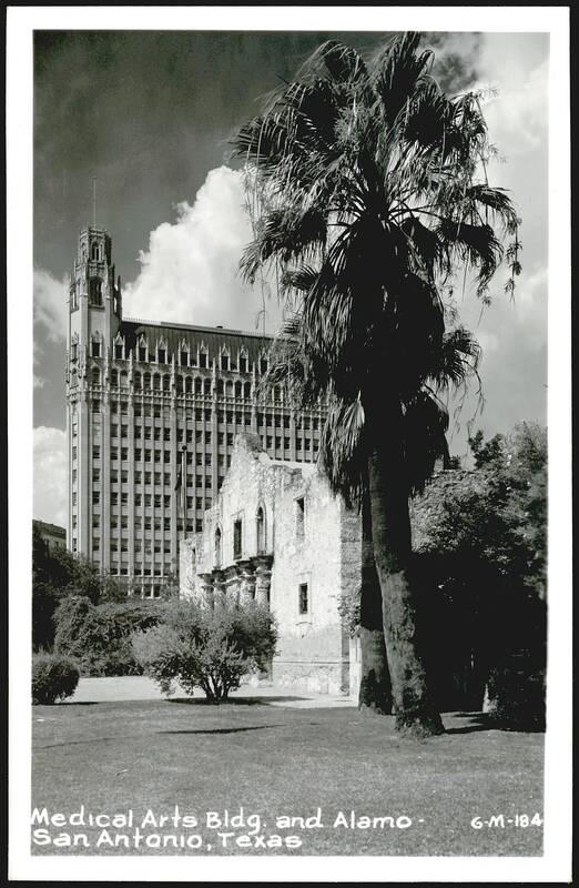 Medical Arts Bldg. and Alamo San Antonio Texas