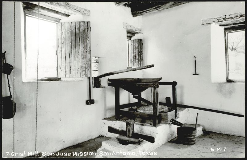 Grist Mill - San Jose Mission San Antonio Texas