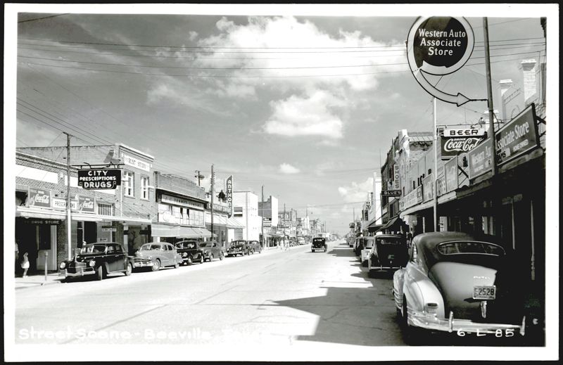 Street Scene - Beeville, Texas